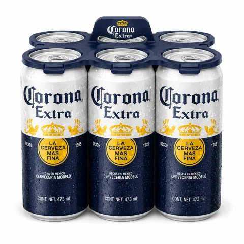 SIX PACK CORONA EXTRA LATA