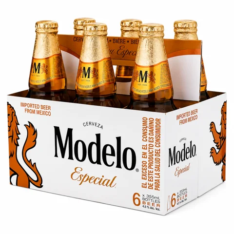 SIX PACK MODELO ESPECIAL BOTELLA DESCARTABLE