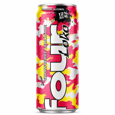 FOUR LOKO STRAWBERRY LEMONADE